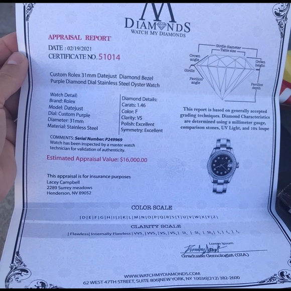 Rolex oyster diamond bezel - Picture 7 of 7